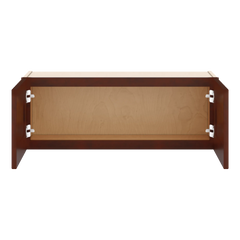 J&K Mahogany J5 Double Door Wall Cabinet - 33" W x 12" H