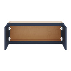 J&K Naval B7 Double Door Wall Cabinet - 33" W x 12" H