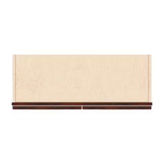 J&K Mahogany J5 Double Door Wall Cabinet - 33" W x 12" H