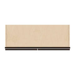 J&K Espresso K8 Double Door Wall Cabinet - 33" W x 12" H