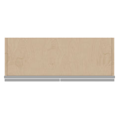 J&K Castle Grey S5 Double Door Wall Cabinet - 33" W x 12" H