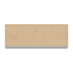 CNC Luxor 5-Piece Misty Grey 33" W X 12" H Double Door Wall Cabinet