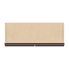 J&K Java Coffee S1 Double Door Wall Cabinet - 33" W x 12" H