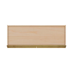 Modernform Cabinet Natural Shaker 33" W X 12" H X 12" D Double Door Wall Cabinet