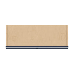 J&K Naval B7 Double Door Wall Cabinet - 33" W x 12" H