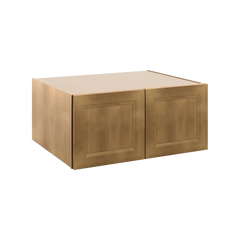 J&K Butterscotch B8 Refrigerator Wall Cabinet - 33" W x 15" H x 27" D