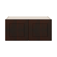 J&K Java Coffee S1 Refrigerator Wall Cabinet - 33" W x 15" H x 27" D