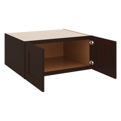 J&K Java Coffee S1 Refrigerator Wall Cabinet - 33" W x 15" H x 27" D