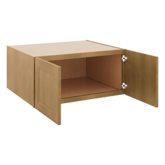 J&K Butterscotch B8 Refrigerator Wall Cabinet - 33" W x 15" H x 27" D