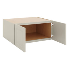 J&K Pebble B6 Refrigerator Wall Cabinet - 33" W x 15" H x 27" D