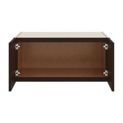 J&K Java Coffee S1 Refrigerator Wall Cabinet - 33" W x 15" H x 27" D