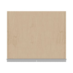 J&K Castle Grey S5 Refrigerator Wall Cabinet - 33" W x 15" H x 27" D