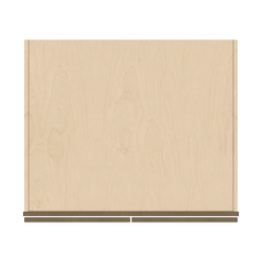 J&K Hazel H8 Refrigerator Wall Cabinet - 33" W x 15" H x 27" D