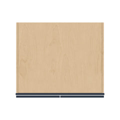 J&K Naval B7 Refrigerator Wall Cabinet - 33" W x 15" H x 27" D