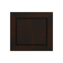 J&K Espresso K8 Dummy Door Panel 16 1/2" W x 15" H