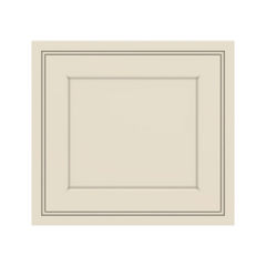 J&K Pearl Glazed H9 Dummy Door Panel 16 1/2" W x 15" H