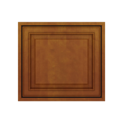 J&K Mocha Glazed K10 Dummy Door Panel 16 1/2" W x 15" H