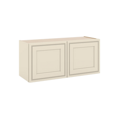 J&K Pearl Glazed H9 Double Door Wall Cabinet - 33" W x 15" H