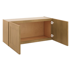 J&K Butterscotch B8 Double Door Wall Cabinet - 33" W x 15" H