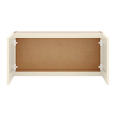 J&K Pearl Glazed H9 Double Door Wall Cabinet - 33" W x 15" H
