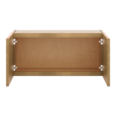 J&K Butterscotch B8 Double Door Wall Cabinet - 33" W x 15" H