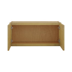 Modernform Cabinet Natural Shaker 33" W X 15" H X 12" D Double Door Wall Cabinet