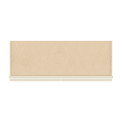 J&K Pearl Glazed H9 Double Door Wall Cabinet - 33" W x 15" H