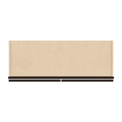 J&K Espresso K8 Double Door Wall Cabinet - 33" W x 15" H