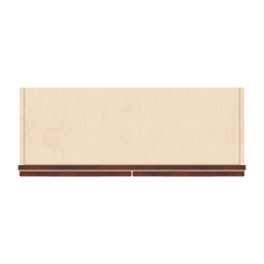 J&K Mahogany J5 Double Door Wall Cabinet - 33" W x 15" H