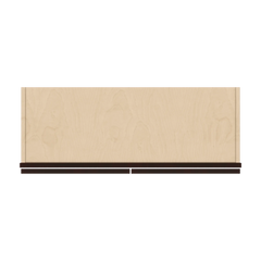 J&K Java Coffee S1 Double Door Wall Cabinet - 33" W x 15" H