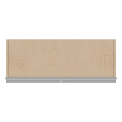 J&K Castle Grey S5 Double Door Wall Cabinet - 33" W x 15" H