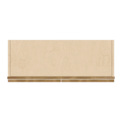 J&K Butterscotch B8 Double Door Wall Cabinet - 33" W x 15" H
