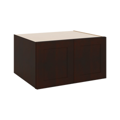 J&K Java Coffee S1 Refrigerator Wall Cabinet - 33" W x 18" H x 27" D