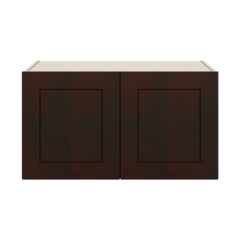 J&K Java Coffee S1 Refrigerator Wall Cabinet - 33" W x 18" H x 27" D