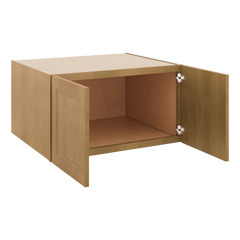 J&K Butterscotch B8 Refrigerator Wall Cabinet - 33" W x 18" H x 27" D