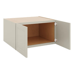 J&K Pebble B6 Refrigerator Wall Cabinet - 33" W x 18" H x 27" D