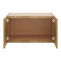 J&K Butterscotch B8 Refrigerator Wall Cabinet - 33" W x 18" H x 27" D