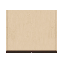 J&K Java Coffee S1 Refrigerator Wall Cabinet - 33" W x 18" H x 27" D