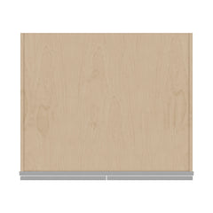 J&K Castle Grey S5 Refrigerator Wall Cabinet - 33" W x 18" H x 27" D