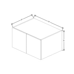 CNC Classic Milano Obsidian 18" W X 36" H Aluminum Frame Glass Door - Vertical