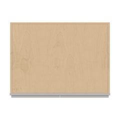 CNC Luxor 5-Piece Misty Grey 33" W X 18" H X 24" D Double Door Wall Cabinet