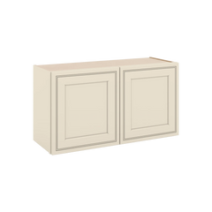 J&K Pearl Glazed H9 Double Door Wall Cabinet - 33" W x 18" H