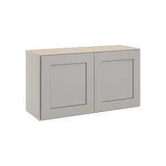 CNC Luxor 5-Piece Misty Grey 33" W X 18" H Double Door Wall Cabinet
