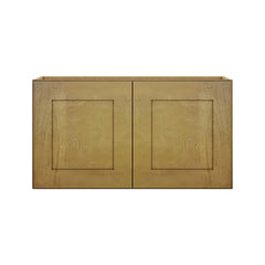 Modernform Cabinet Natural Shaker 33" W X 18" H X 12" D Double Door Wall Cabinet