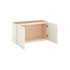Modernform Cabinet Slim Dove White 33" W X 18" H X 12" D Double Door Wall Cabinet