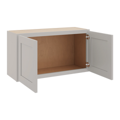 CNC Luxor 5-Piece Misty Grey 33" W X 18" H Double Door Wall Cabinet