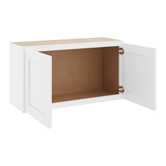 CNC Luxor 5-Piece White 33" W X 18" H Double Door Wall Cabinet