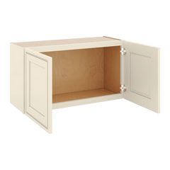 J&K Pearl Glazed H9 Double Door Wall Cabinet - 33" W x 18" H