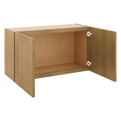 J&K Butterscotch B8 Double Door Wall Cabinet - 33" W x 18" H