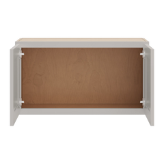 CNC Luxor 5-Piece Misty Grey 33" W X 18" H Double Door Wall Cabinet